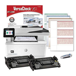 VersaCheck M428 MX MICR Check Printer and VersaCheck X9 Platinum Bundle, White