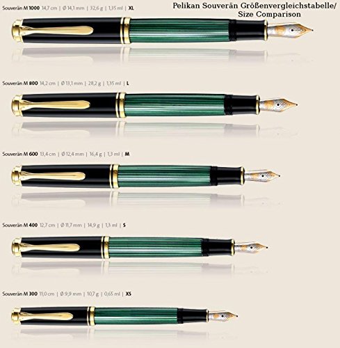 Pelikan 809436 Fountain Pen Souverän M600 Vibrant Orange, 14ct gold nib fine F - Special Edition