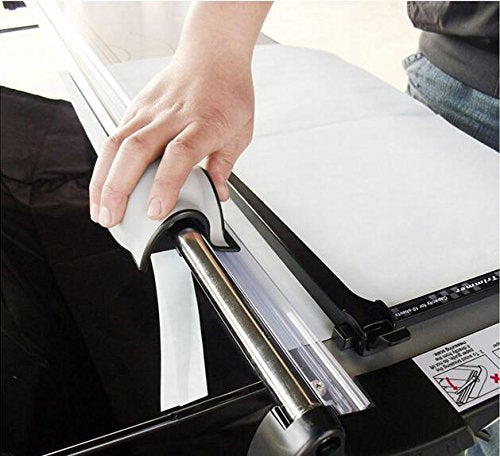 INTBUYING 51" 1300mm Aluminum Alloy Rotary Large Format Paper Trimmer Cutter with Support Stand
