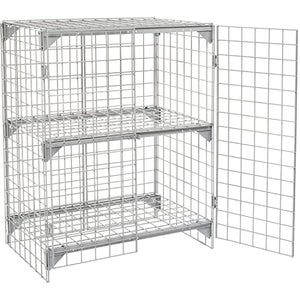 Global Industrial Wire Mesh Security Cage 36"W x 24"D x 48"H
