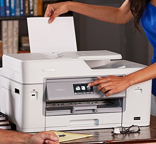 Brother MFC-J6535DWXL All-in-One Color Inkjet Printer, Wireless Connectivity, Automatic Duplex Printing, Includes up to 2 Years of Ink