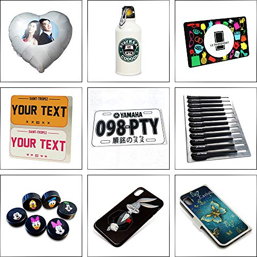 UV Printer A4 Size UV Flatbed Printer for Bottle, Phone Case, Lighter, TPU, PVC, Metal, Wood