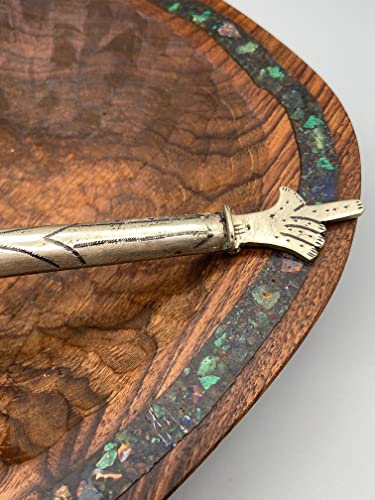 Generic Antique Judaica - Chased Silver Moroccan Jewish Yad Torah Pointer