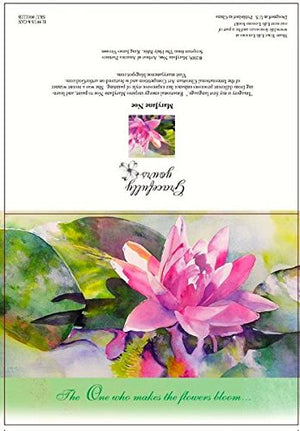 Gracefully Yours 222 Get Well Greeting Cards Featuring Mary Joe Noe, 4 Designs/3 Each with Scripture Message, 6 5/8" x 4 3/4"