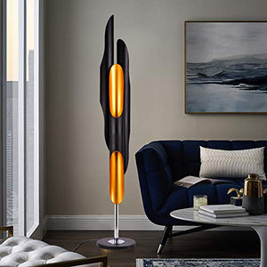 KOHARA Golden Aluminum Tube Floor Lamp (19 * 165Cm)