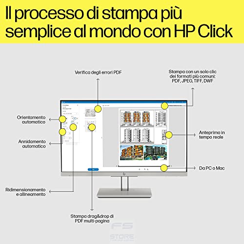 HP Designjet T1600 Postscript Inkjet Large Format Printer - 36" Color