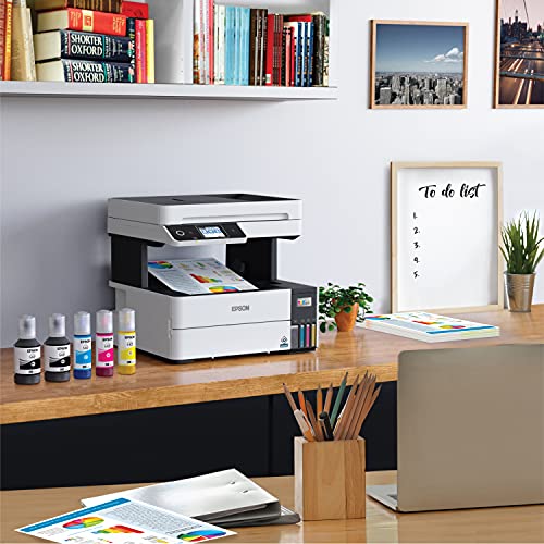 Epson EcoTank Pro ET-5170 Wireless Color All-in-One Supertank Printer with Scanner, Copier, Fax Plus Auto Document Feeder