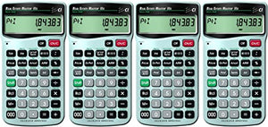Calculated Industries 3405 Real Estate Master IIIx Residential Real Estate Finance Calculator | Clearly-Labeled Function Keys | Simplest Operation | Solves Payments, ARMs, Combos, More (Fоur Расk)