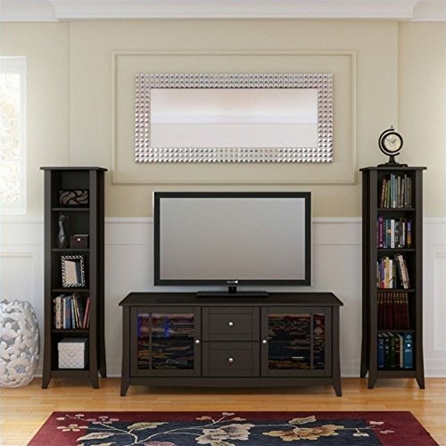 Elegance Bookcase 200217 from Nexera, Espresso