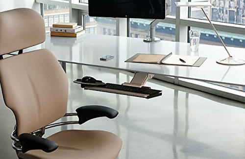 Humanscale 900 Standard Keyboard Tray System w/ 6G Arm mechanism, 12R Right Mouse, and Gel Palm Rest
