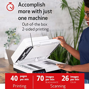 Canon imageCLASS MF455dw All in One Wireless Duplex Laser Printer, Up to 40 ppm,600 x 600 DPI,Compatible with Alexa,Bundle with Printer Cable