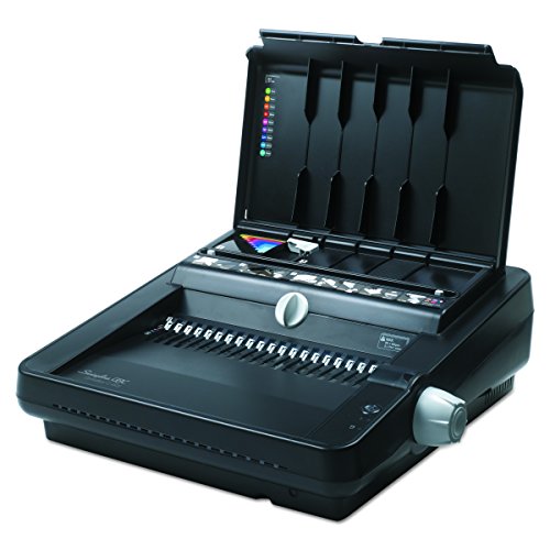 Swingline GBC Binding Machine, Electric, Binds 500 Sheets, Punches 25 Sheets, CombBind C450E (7709100)
