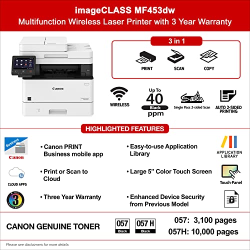 imageCLASS MF453dw