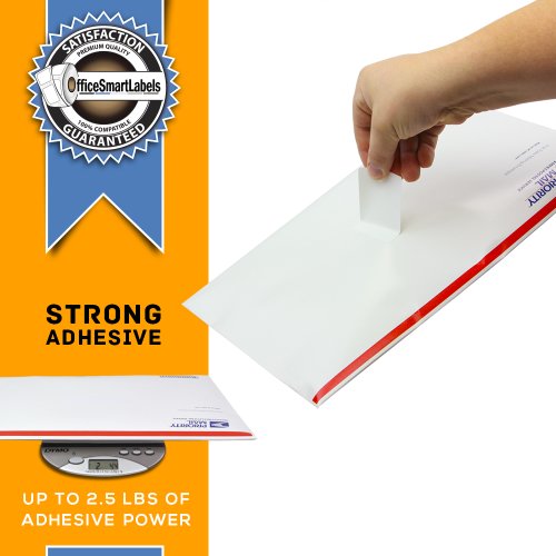 OfficeSmartLabels - 2-1/8" x 2-3/4" Veterinary Diskette Media Labels, Compatible with 30258 (100 Rolls - 400 Labels Per Roll)