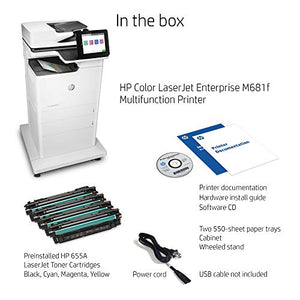 HP Color LaserJet Enterprise MFP M681f with Fax (J8A11A)