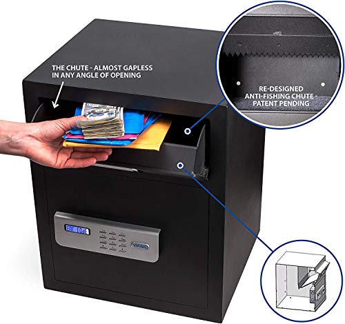 VIKING Security Safe VS-48DS Large Depository Safe LCD Keypad Drop Box Safe