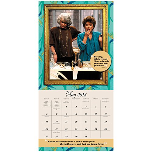 2018 Golden Girls Wall Calendar (Day Dream)