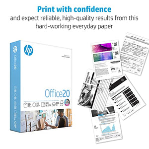 HP Printer Paper | 8.5 x 11 Paper | Office 20 lb | 1 Pallet - 40 Cartons - 200,000 Sheets | 92 Bright | Made in USA - FSC Certified | 112101P