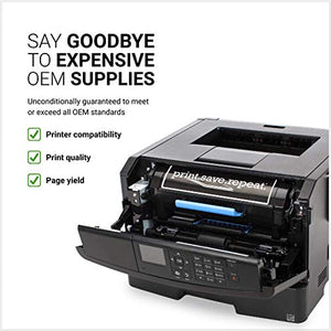 Print.Save.Repeat. Lexmark 58D1X00 Extra High Yield Remanufactured Toner Cartridge for MS725, MS823, MS824, MS825, MS826, MX721, MX722, MX725, MX822, MX824, MX826 Laser Printer [35,000 Pages]