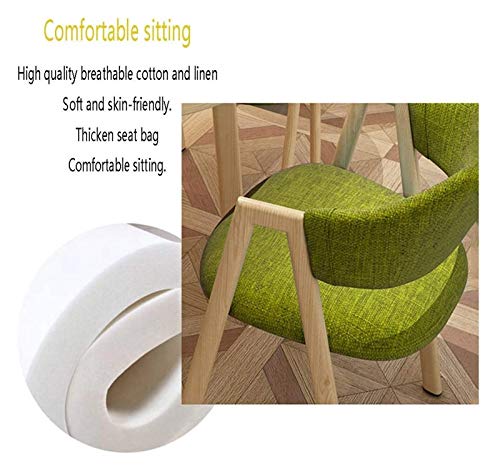 SKUAI Office Conference Coffee Table Chair Set - Small Modern Round Table + 4 Chairs