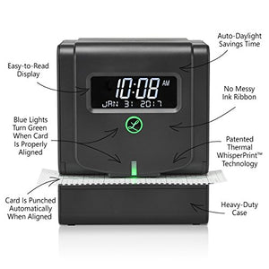 Lathem Heavy Duty Maintenance-Free Thermal Print Time Clock (2100HD)