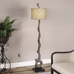 Uttermost 28970 Driftwood Floor Lamp, Brown