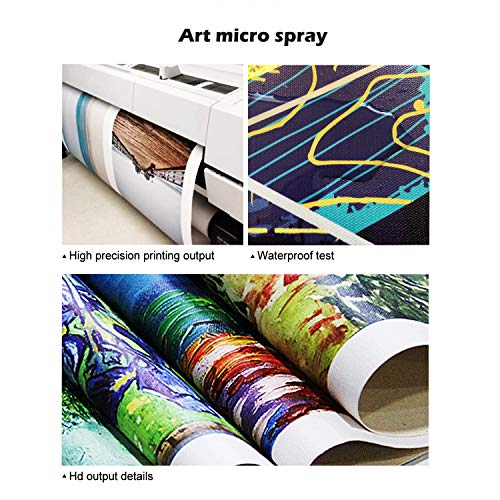 Eco-Solvent Matte Pure Cotton Inkjet Canvas (54" x 60'(Pack of 4))