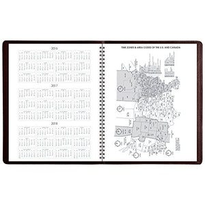 AT-A-GLANCE Monthly Planner / Appointment Book 2017, 13 Months, 8-7/8 x 11", Winestone (70-260-50)