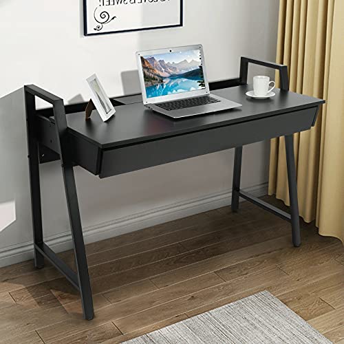 ADHW Student Study Computer Desk Laptop PC Table Home Office Workstation w/2 Drawers