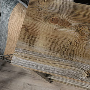 Sauder Granite Trace Credenza, Rustic Cedar Finish, for TVs up to 60