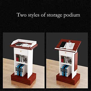 CAMBOS Lectern Podium Stand - Simple Modern Floor Lecture Table