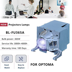 RANETLIO Replacement Lamp Bulb UHP 365W for OPTOMA Projectors