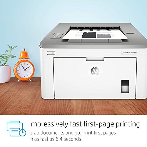 HP Laserjet Pro M118dw Wireless Monochrome Laser Printer with Auto Two-Sided Printing, Mobile Printing & Built-in Ethernet (4PA39A) (Renewed)