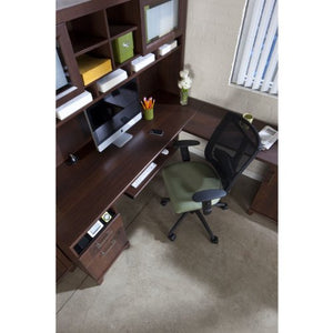 Bush Furniture Achieve L-Desk with Hutch