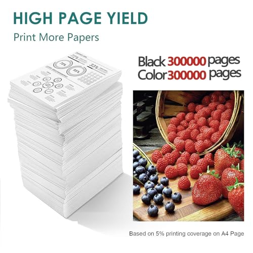 MISKYN Compatible Developer Unit Replacement for Konica Minolta DV-313 - High Yield - Bizhub Printer - 2BK-1 Pack