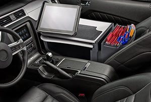 AutoExec AUE10004 GripMaster Car Desk Grey Finish with Tablet Mount
