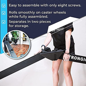 Rowing Machine, Foldable Rower, 10 Levels Air Resistance, LCD Display & Bluetooth Connectivity, Preset Workouts, for Indoor Use