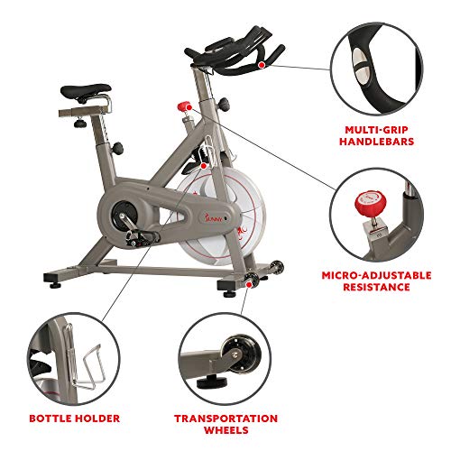 Sunny Health & Fitness Synergy Magnetic Indoor Cycling Bike Synergy Pro