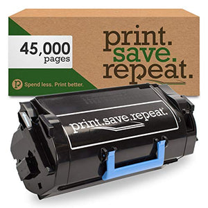 Print.Save.Repeat. Dell G7TY4 Extra High Yield Remanufactured Toner Cartridge for B5465 Laser Printer [45,000 Pages]