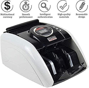 LDDYHD Money Counter Charging Simple and Easy to Use Money Counter and Sorter 1000 Bank Grade Currency Sorting Serial Number Recognit