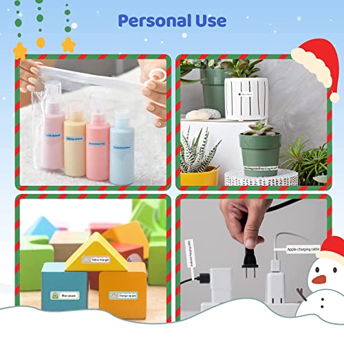 MUNBYN Bluetooth Label Maker with 3 Rolls of Label Tapes and Thermal Label Printer, 4x6 Direct Label Printer for Shipping Packages & Small Business