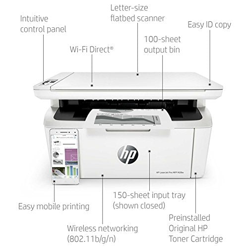Imprimante Multifonction HP LaserJet Pro M28w