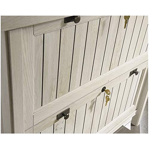 Pemberly Row 2 Drawer Wood Lateral Letter/Legal File Cabinet in Chalked Chestnut
