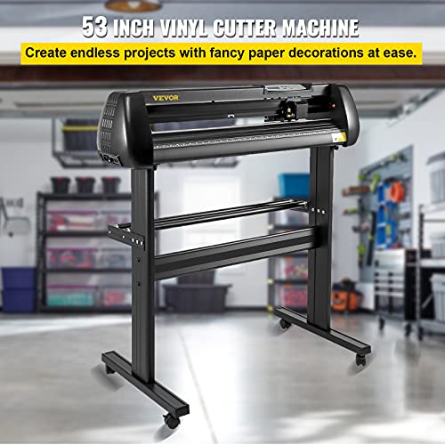 VEVOR 34" Vinyl Cutter Machine with Floor Stand and SignMaster Software