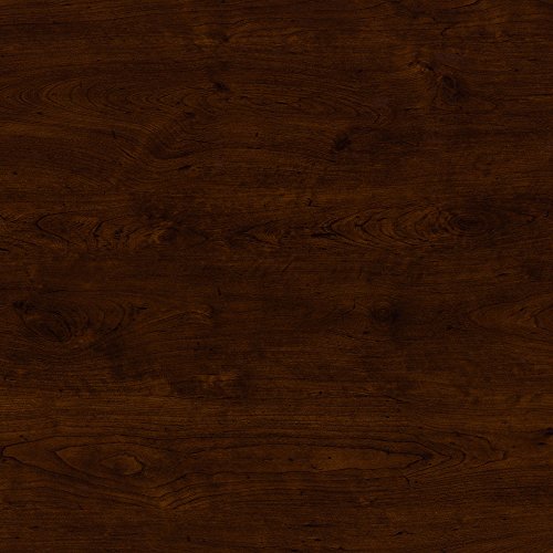 kathy ireland Home by Bush Furniture Volcano Dusk Double Pedestal Desk in Coastal Cherry