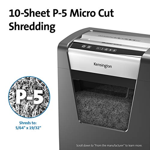 Kensington K52077AM Micro Cut Shredder - OfficeAssist M150-Hs Anti-Jam