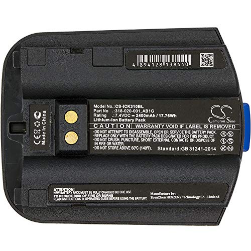 XSPLENDOR (30 Pack) XSP Battery for Intermec CK30, CK31, CK32 PN 318-020-001, AB1G