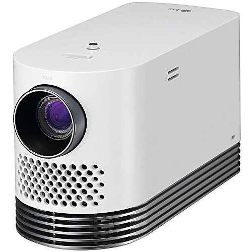 LG Laser Smart Home Theater Projector White (HF80JA) w/Bundle Includes, Projector Mount + 2x 6ft High Speed HDMI Cable + Transformer Tap USB w/ 6-Outlet Wall Adapter, 2 Ports + LCD/Lens Cleaning Pen