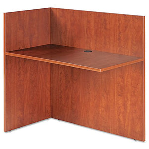 Aleraamp;reg; - Valencia Reversible Reception Return, 44w x 23-5/8d x 41-1/2h, Medium Cherry - Sold As 1 Each - Combine with Reception Desk to create an L-shaped workstation for transacting business or welcoming guests.