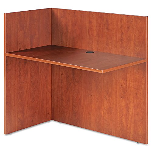Aleraamp;reg; - Valencia Reversible Reception Return, 44w x 23-5/8d x 41-1/2h, Medium Cherry - Sold As 1 Each - Combine with Reception Desk to create an L-shaped workstation for transacting business or welcoming guests.